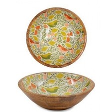 Bowl: 1 x 25cm Songbird Enamel