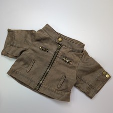 Bear Factory Brown Moto Jacket