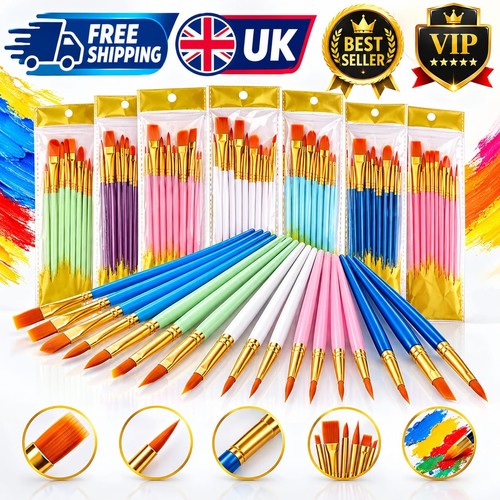 10pcs small artist paint brush - small,