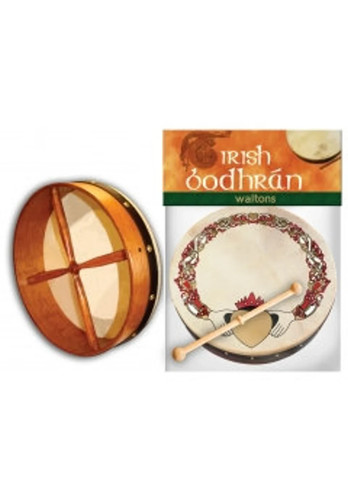 Waltons bodhran with beater - 8",