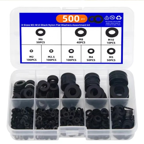 500pcs flat washers - flat,