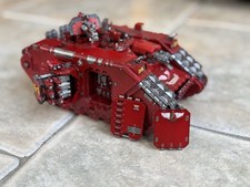 Warhammer 40k Space Marine Land Raider Crusader Blood Angels Moving Parts