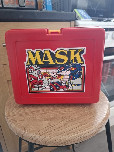 Mask vintage lunch box - mask,