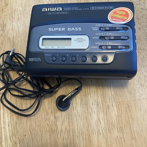 Vintage aiwa tx710 walkman - aiwa,