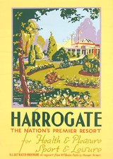 Vintage railway poster - vintage,