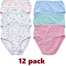 12X KIDS GIRLS BRIEF PANTIES