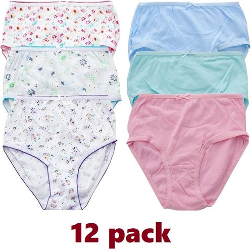 12x kids girls brief - kids,