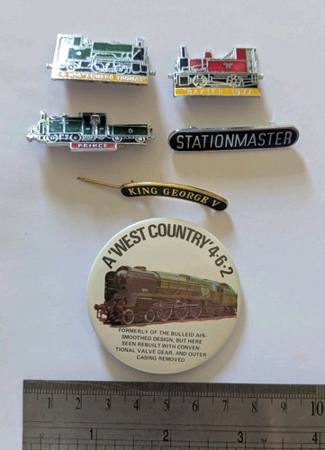 Vintage train enamel - vintage, &