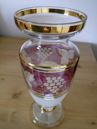Bohemian glass hyacinth bulb - bohemian,