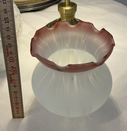 Vintage glass tulip - vintage,