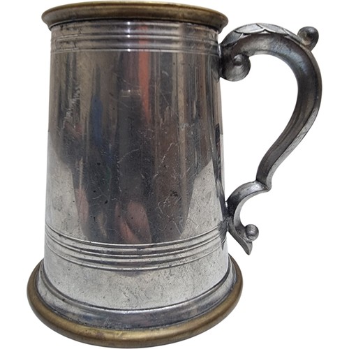 Pinder bros pewter tankard - bros,