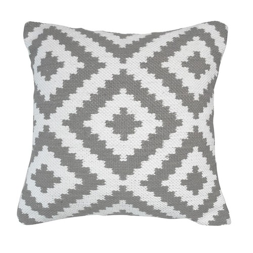 Grey and white - scatter, cushion