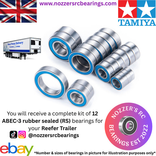 Tamiya reefer trailer - reefer, complete