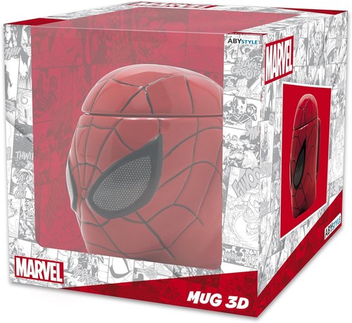 Marvel spider man head - 3d,