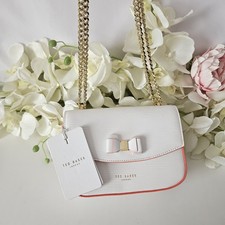 Ted Baker Daissy Bow  Cross Body Bag Ivory RRP £109 New With Tags