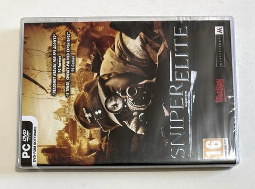 Sniper elite dvd rom - elite, pc
