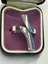 Gucci Bypass  Ring Sterling