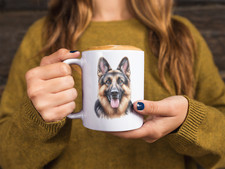 German Shepard mug dog dogs