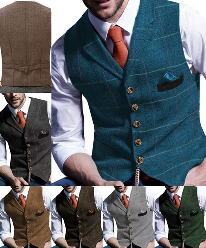 Mens suit vest tweed - mens,