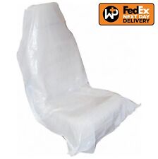 Disposable White Seat Covers (Boxed) - 100 Pieces by Workshop Plus | WS.SCW100