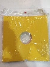Vinyl yellow lp card - 12'',
