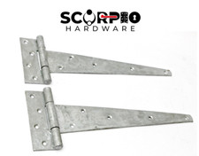 Strong galvanised tee hinge - strong,