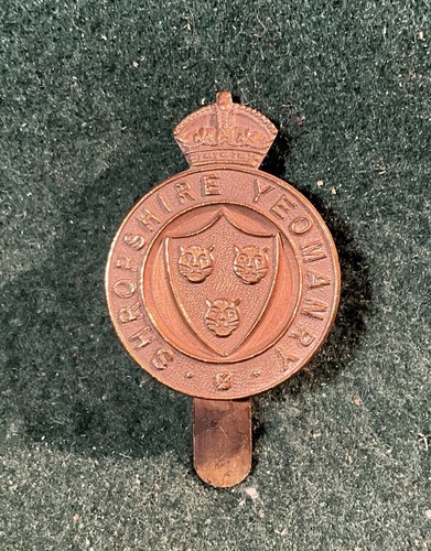 Shropshire yeomanry british - shropshire,