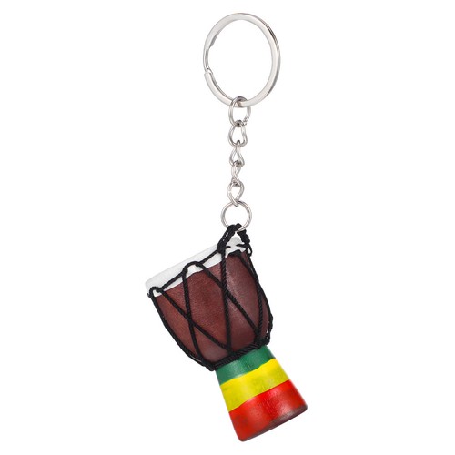 Drum keyring african - drum,