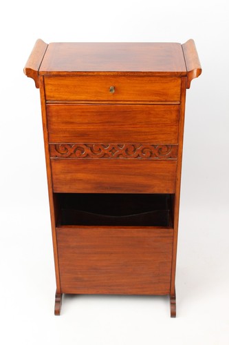Antique edwardian walnut music - antique,