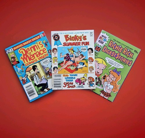 Lot comics digests richie - 3,
