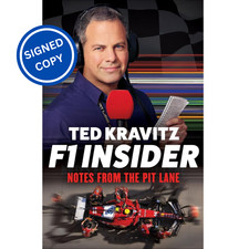 Signed Book - F1 Insider by Ted Kravitz First Edition 1st Print