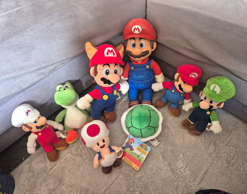 Super mario bros - mario, plush