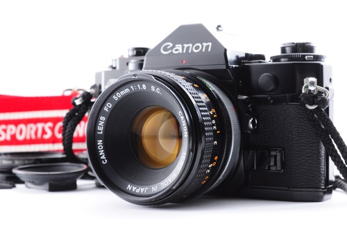 Canon black lens fd 50mm - canon,