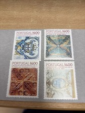 Postage Stamps Portugal Tiles