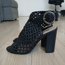 Primark Black Strappy Block