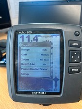 Garmin echo 200 fish finder.