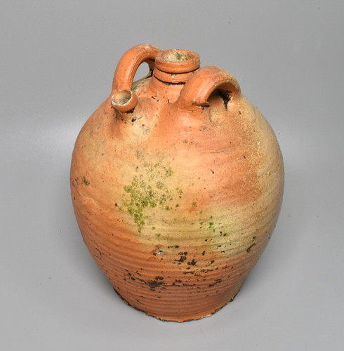 French pottery jug antique - french,