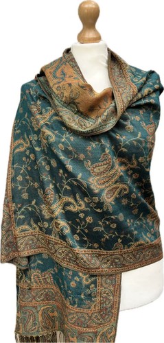 Pashmina paisley floral - pashmina,