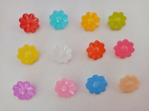 Daisy flower shaped shank - flower,