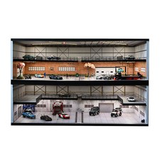 Diorama 1/64 Car Garage Model