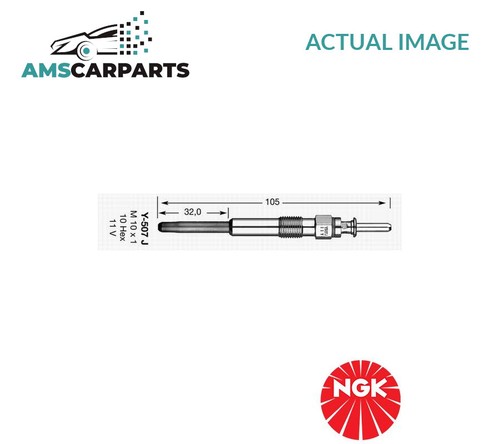 Engine glow plug - glow, new