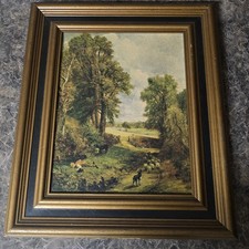 VTG FRAMED PRINT JOHN