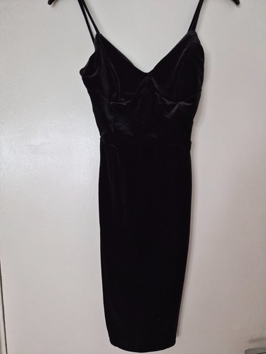 Black velvet mini - ,