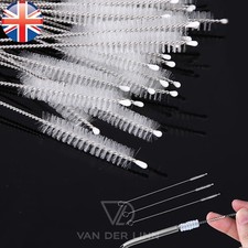 VDL Straw Cleaner Cleaning Brush One Pipe Cleaner Bottle 5mm Metal Handle Nylon
