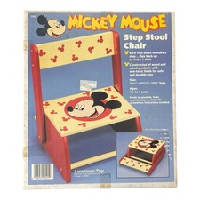 Mickey Mouse Step Stool Chair