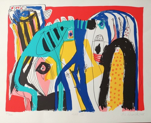 Lis zwick signed lithograph - lis,