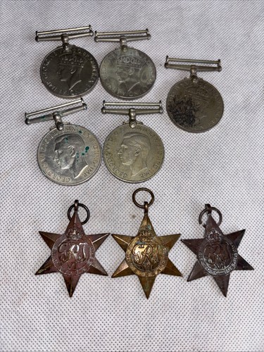 Ww2 british medals - 8, stars