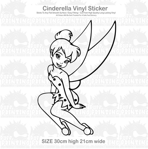 Tinkerbell wall stickers - tinkerbell,