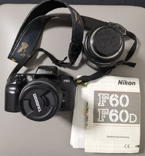 Nikon f60 camera with - nikon, &