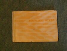 HONDA MTX50 1982 Owner's Manual Handbook #M8210C